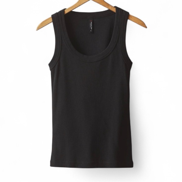American Giant Tops - NWOT American Giant Womens Ribbed Tank Top XS Black Made in USA